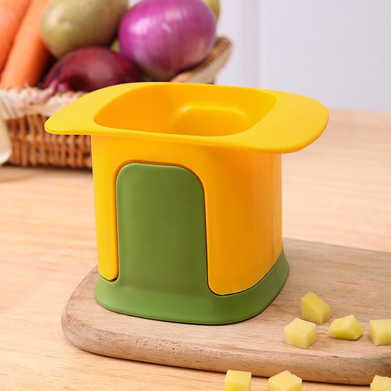 Hand press fruit & vegetable slicer