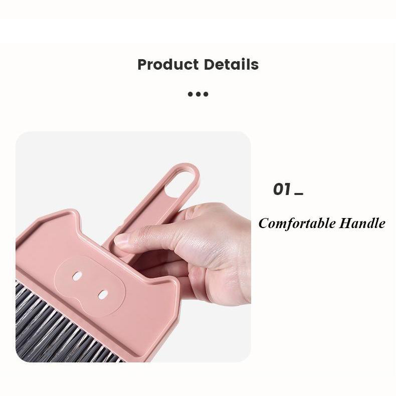 #Cleaning brush set with dustpan