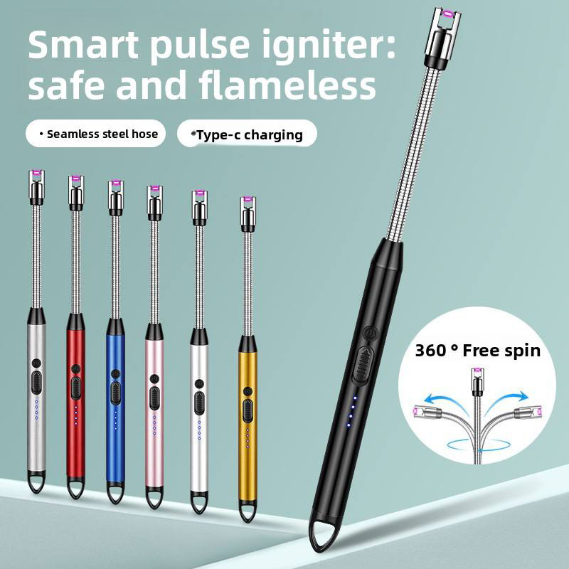 Windproof arc pulse lighter